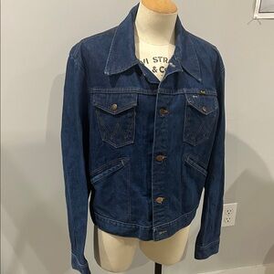 Vintage‎ Wrangler Classic Blue Denim Jacket